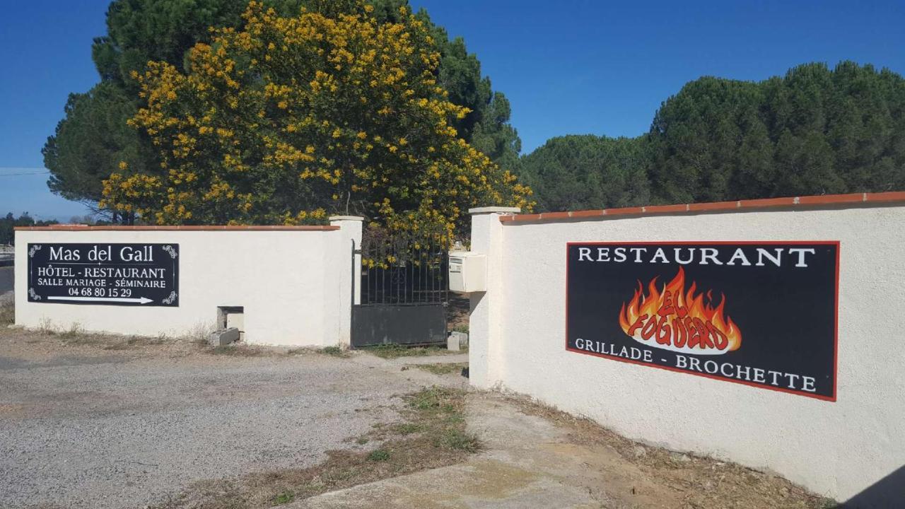 Hotel Restaurant Mas Del Gall Castelnou Exterior photo